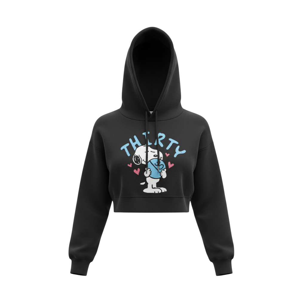 30mg Cropped Hoodie
